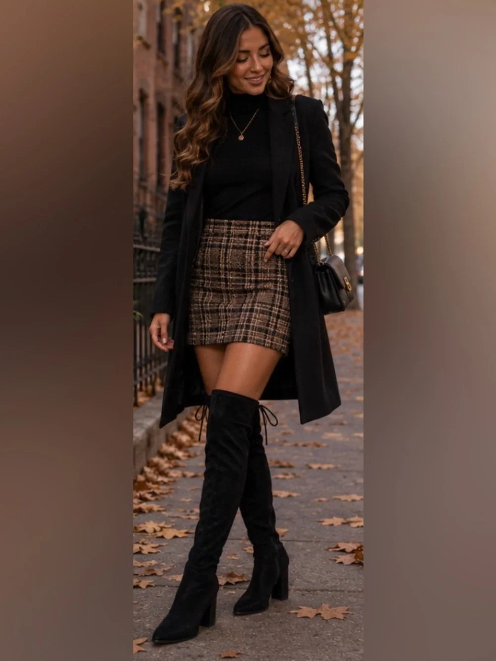 Marc Fisher LTD Okun Black Suede Over-the-Knee Boots Mob Wife Old Money Chic